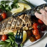 Grilled Branzino (Sea Bass).