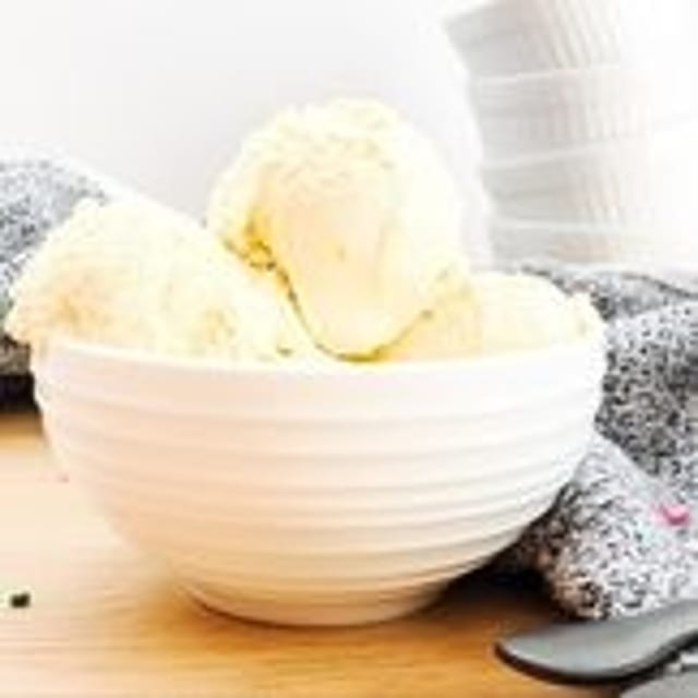 Vanilla Ice Cream.