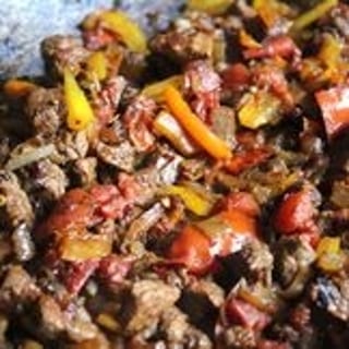 Sauteed Lamb Kebab