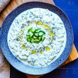 Cacik (Turkish Cucumber Yogurt).