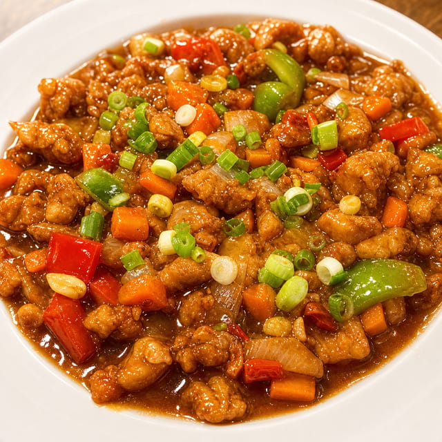 Kung Pao Chicken.